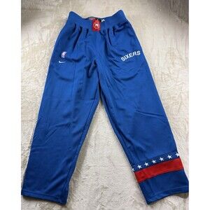 Vintage Nike Team Y2K Philadelphia 76ers Warm Up Basketball Pants Large